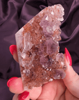 Caramel Pink Amethyst Blossom Tower - Valerian Gems