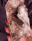Crystal Bloom Pink Amethyst Druzy Tower - Valerian Gems
