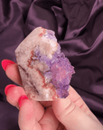 Flower Power Pink Amethyst Druzy Chunk - Valerian Gems