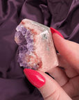 Flower Power Pink Amethyst Druzy Chunk - Valerian Gems