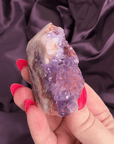 Flower Power Pink Amethyst Druzy Chunk - Valerian Gems