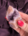 Orchid Hollow Pink Amethyst Druzy Tower - Valerian Gems
