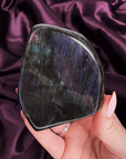 Phantom Portal Labradorite with Lilac Flash - natural crystal specimen - Valerian Gems