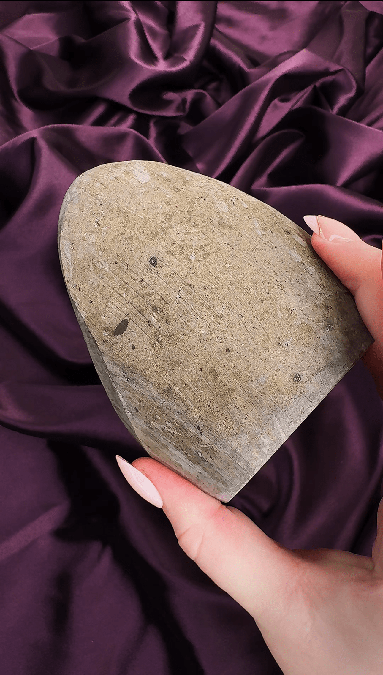 Black Galaxy Amethyst Cutbase - natural crystal specimen - Valerian Gems