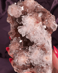 Crystal Bloom Pink Amethyst Druzy Tower - Valerian Gems