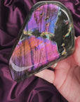 Heliotrope Dusk Labradorite with Rainbow Flash