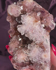 Crystal Bloom Pink Amethyst Druzy Tower