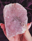 Petal Pink Sugar Amethyst Cutbase