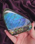 Tidal Wave Labradorite Freeform with Blue Flash